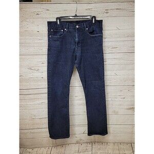 Polo Ralph Lauren Jeans Men's 32x28 Prospect Straight‎ Black Label Dark Denim